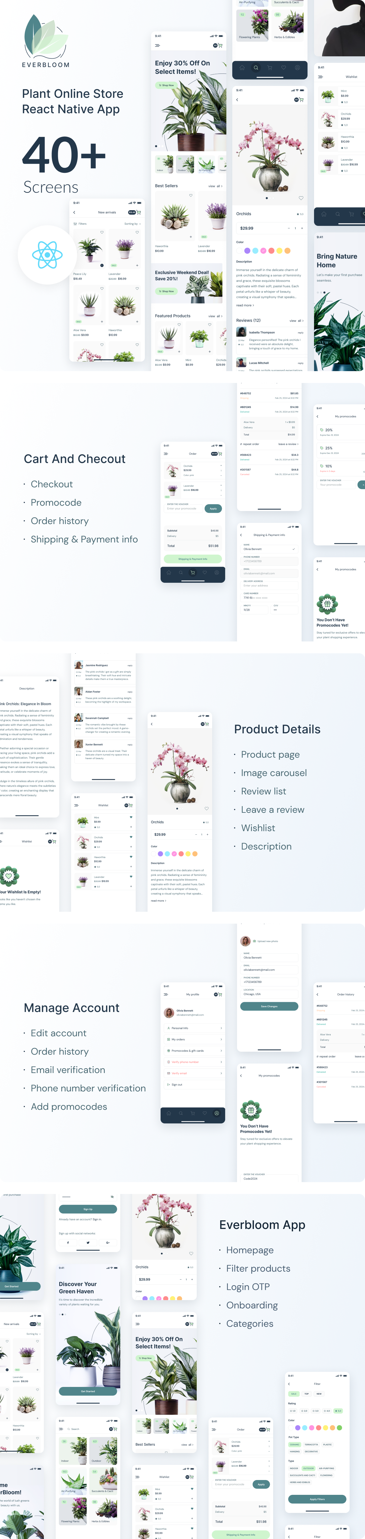 Everbloom - Plant Online Store | Expo 50.0.7 | Only Frontend - 3