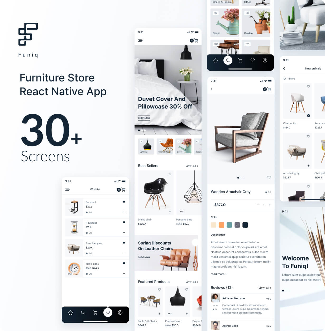 Funiq – Modern Furniture App with Payload CMS (Expo version) - 3