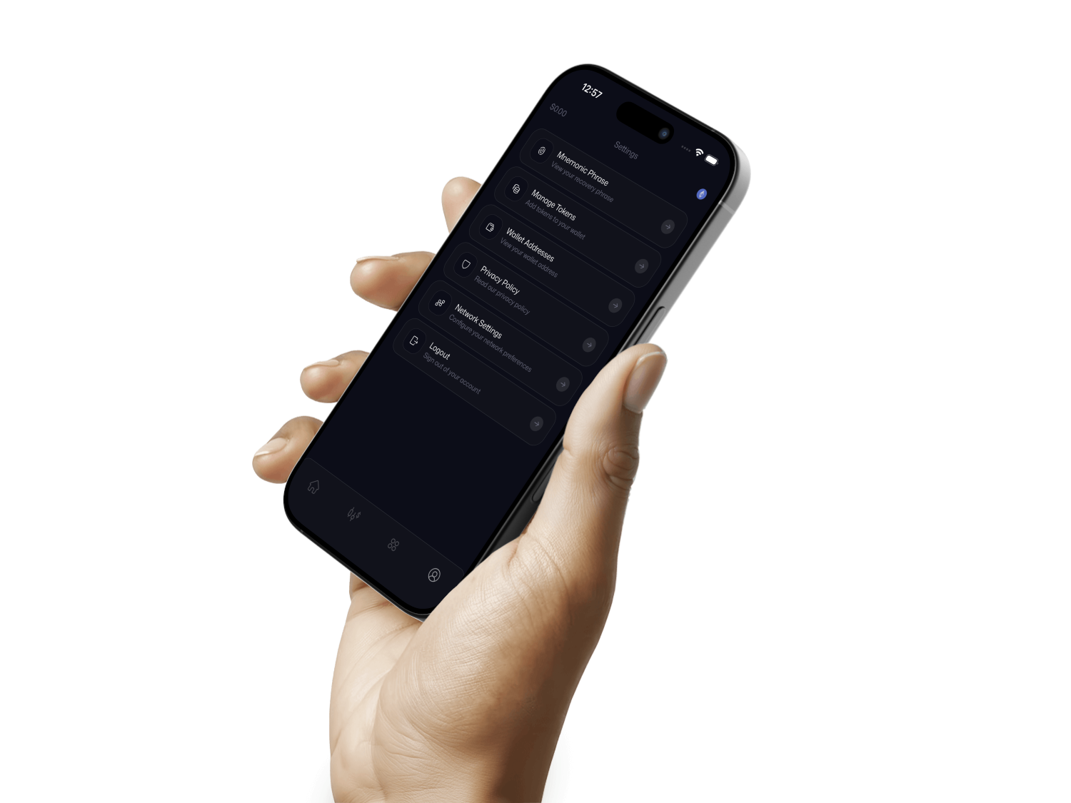 Keyra - Multi-Chain Crypto Wallet App UI/UX