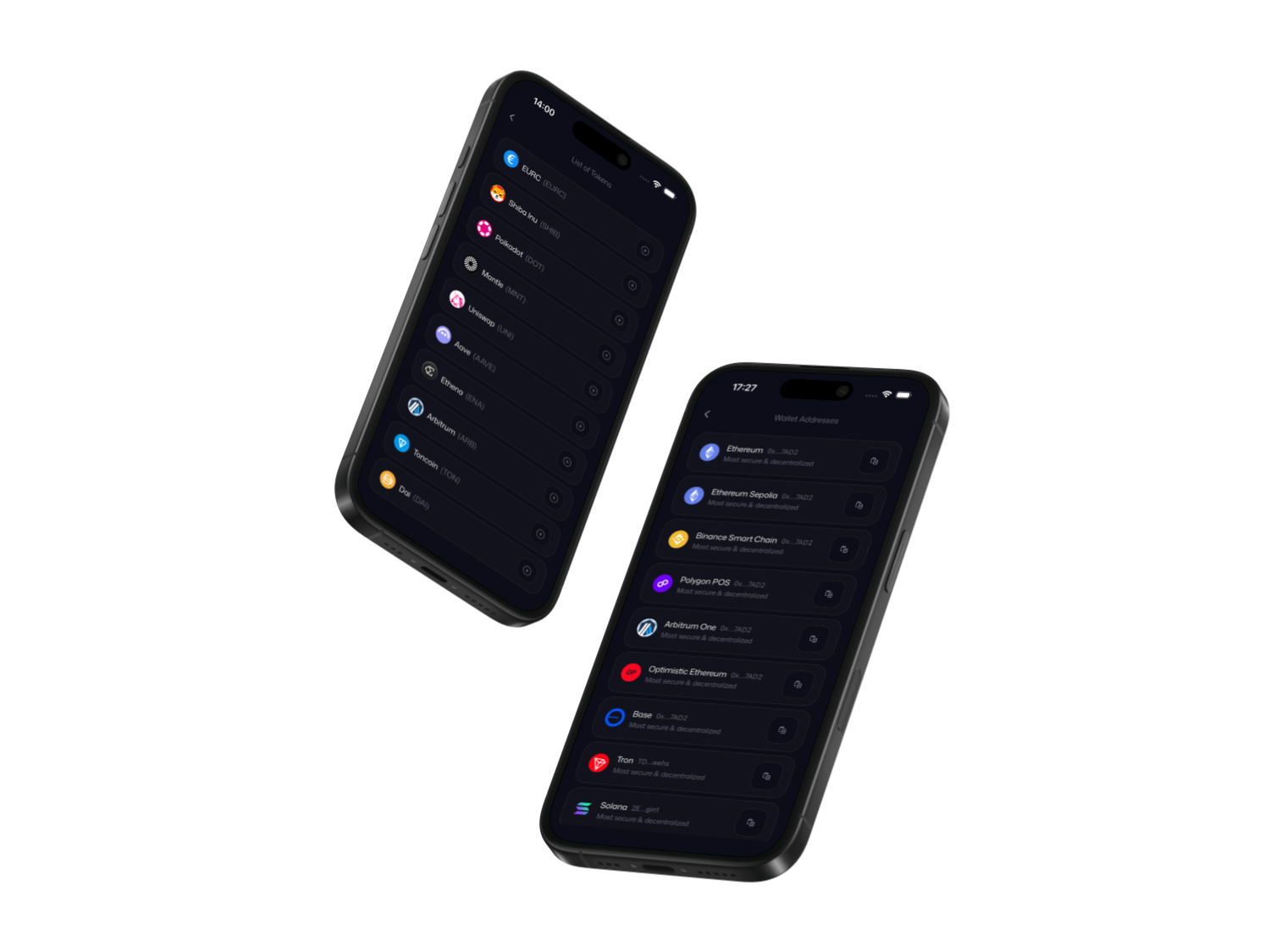 Keyra - Multi-Chain Crypto Wallet App UI/UX