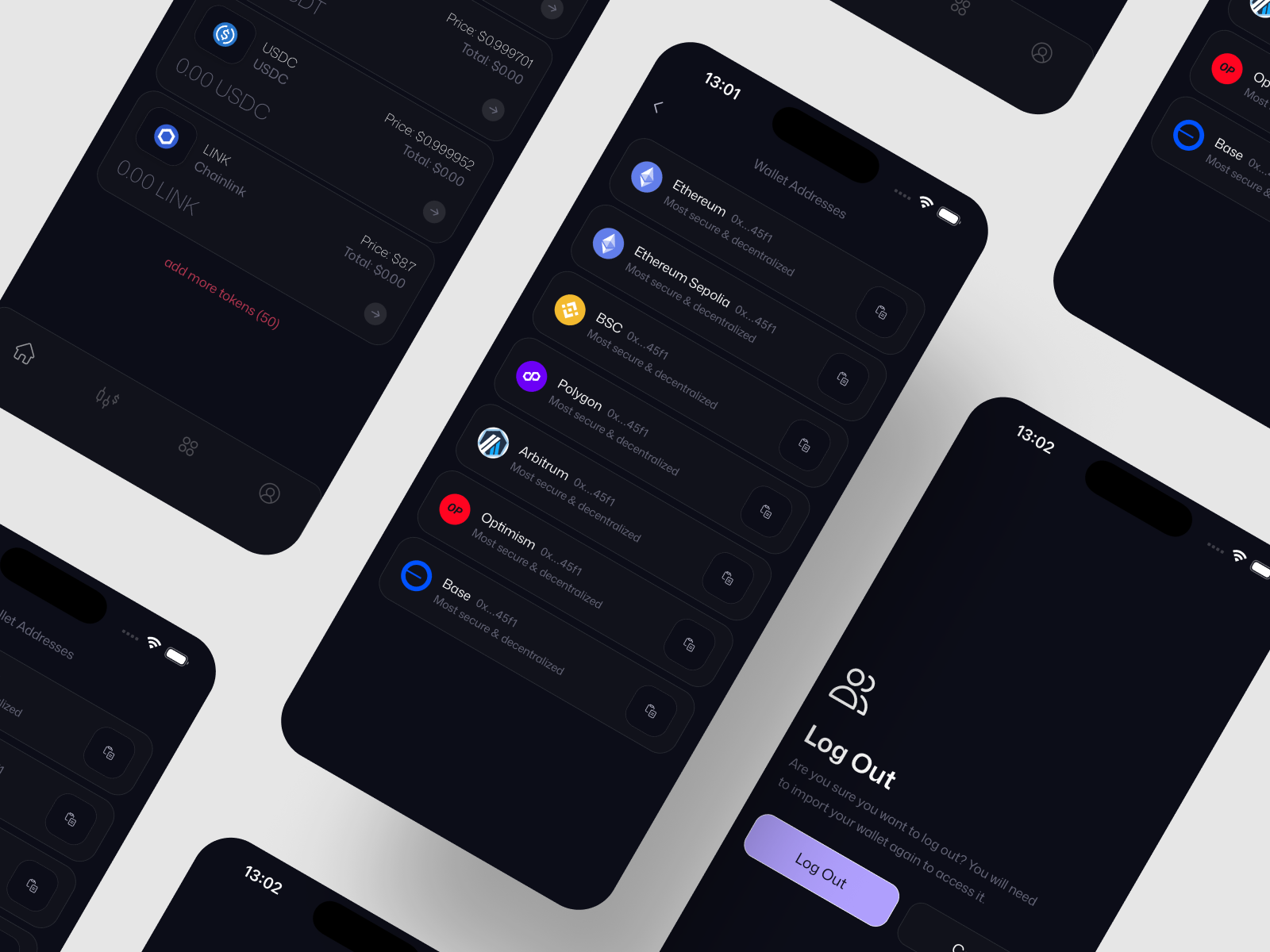 Keyra - Multi-Chain Crypto Wallet App (dApp)